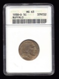 1938-D ... PCGS  MS-63 ... Buffalo Nickel