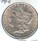1884 MORGAN SILVER DOLLAR