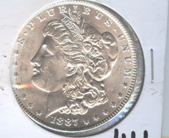 1887 MORGAN SILVER DOLLAR