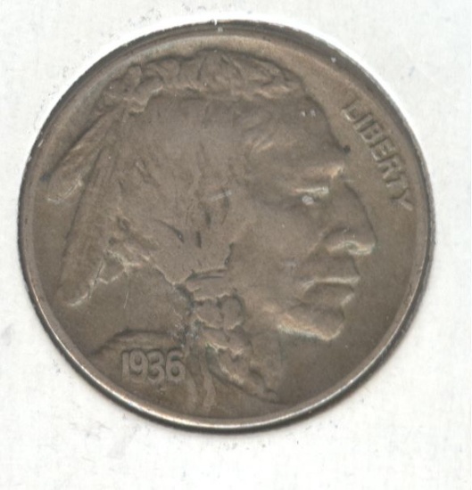1936-D BUFFALO NICKEL