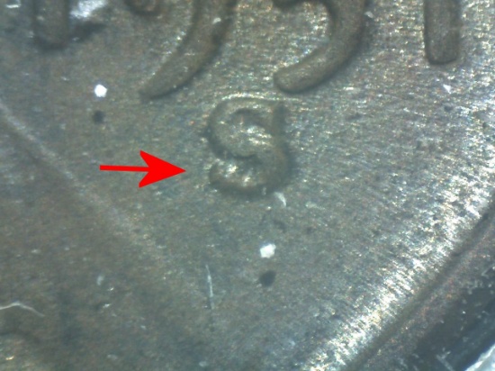 1951-S/S LINCOLN CENT RPM#6