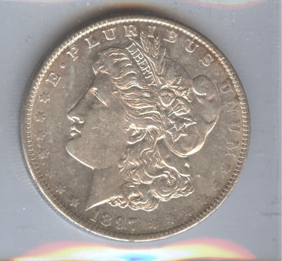 1897-O MORGAN SILVER DOLLAR