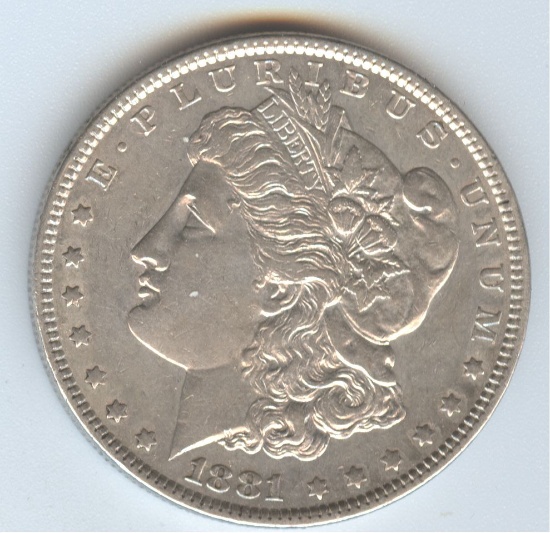 1881 MORGAN SILVER DOLLAR