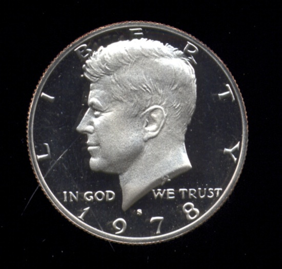 1978-S ... DCAM  Proof Kennedy Half Dollar