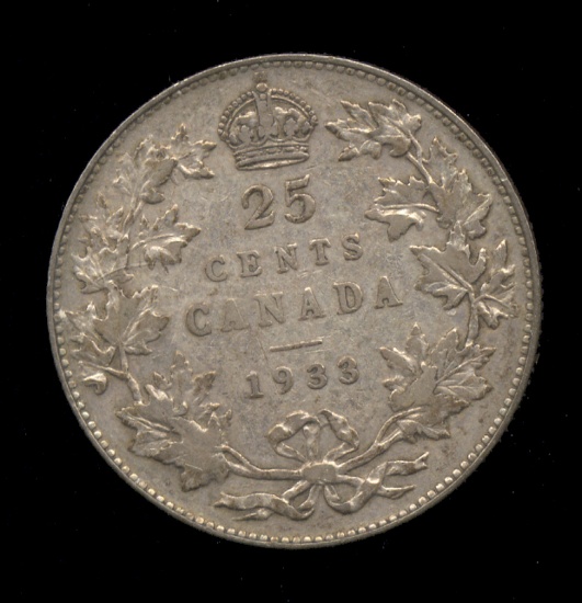 1933 ... Canada ... Quarter