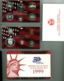 1999-S SILVER PROOF SET