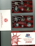 2000-S SILVER PROOF SET