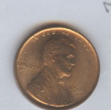 1909 LINCOLN CENT RED