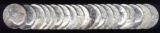 1965-69 ... 40% Silver BU UNC Roll Kennedy Half Dollars