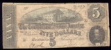 $5 ... Confederate States ... Bank Note