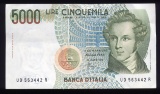 5000 Lire ... Italy Bank Note