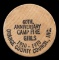 Boena Park, CA ... Camp Fire Girls ... Wooden Token