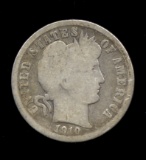 1910-D ... Better Date ... Barber Dime