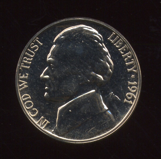 1961 ... Proof ... Jefferson Nickel