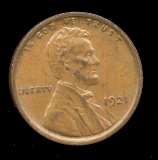 1921 ...  AU ... Lincoln Cent