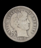 1912-D ... Better Date ... Barber Dime