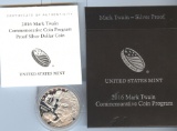 2016-P MARK TWAIN COMMEMORATIVE PROOF SILVER DOLLAR