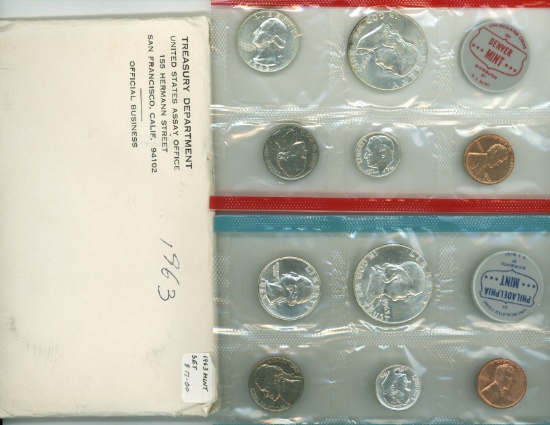 1963-P&D MINT SET