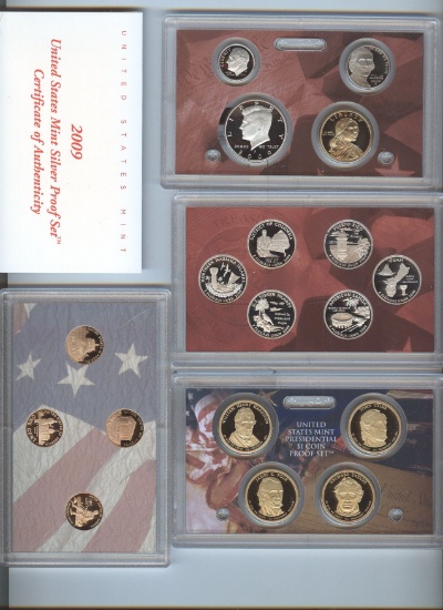 2009-S SILVER PROOF SET