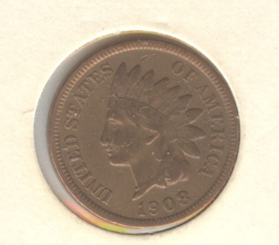 1908-S INDIAN HEAD CENT