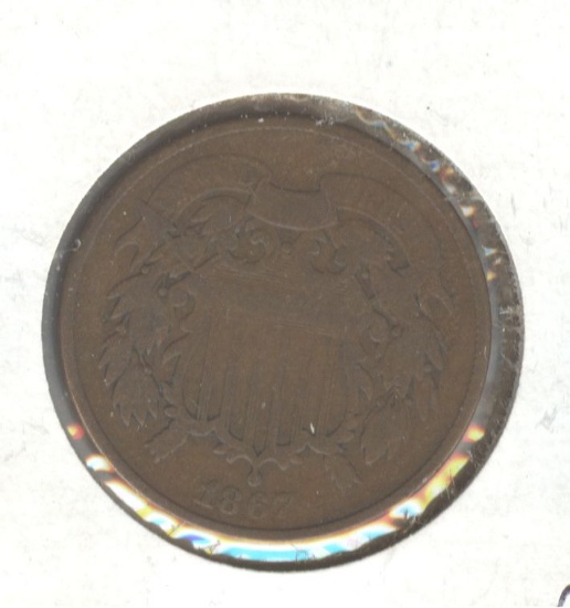 1867 2c PIECE