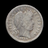 1913 ... Better Date ... Barber Dime