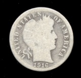 1916-S ... Better Date ... Barber Dime