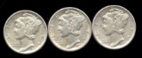1943-P D S Set ... High Grade ... Mercury Dimes