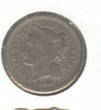 1869 3c PIECE