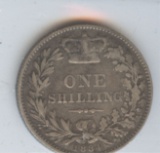 1884 GREAT BRITAIN 1 SHILLING