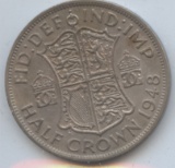 1948 GREAT BRITAIN HALF CROWN