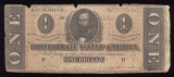 $1 ... Confederate States ... Bank Note