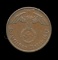 1938-A ... 2 Pfennig ... Nazi Old German Coin
