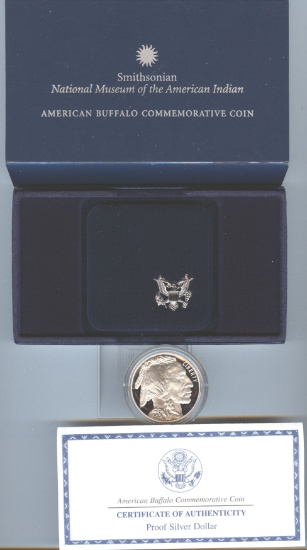 2001 AMERICAN BUFFALO PRF SILVER DOLLAR