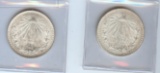 1944-Mo MEXICO UN PESOx2