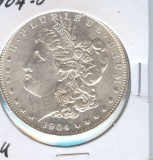 1904-O MORGAN SILVER DOLLAR