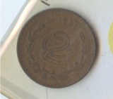 1935-M MEXICO 2 CENTAVOS