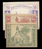 7 Note Set ... 1920 Notgeld ... Old Money