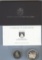 1989 U.S. CONGRESSIONAL 2 COIN PROOF SET
