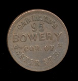 1863 ... NY  95 Bowery ... Store Card