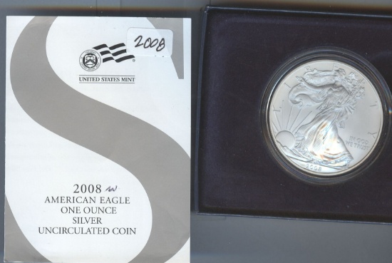 2008 UNC SILVER EAGLE