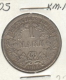 *1905-A GERMAN 1 MARK SILVER