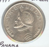*1947 PANAMA SILVER UN BALBOA