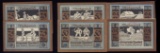 6 Note Set ... 1921 Notgeld ... Old Money