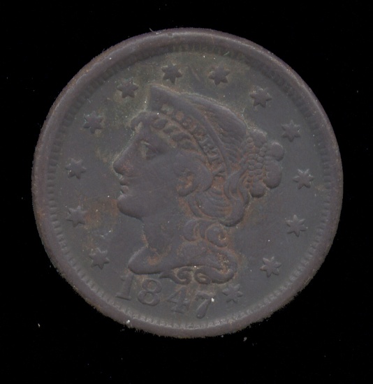 1847  ...  Fine  ...  Large Cent