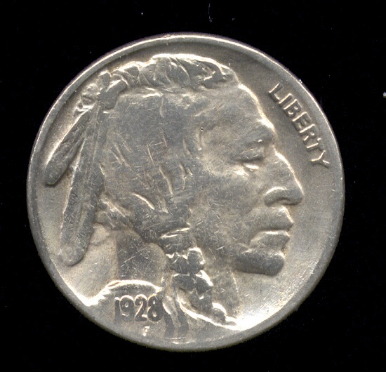 1928-S ... Better Grade ... Buffalo Nickel