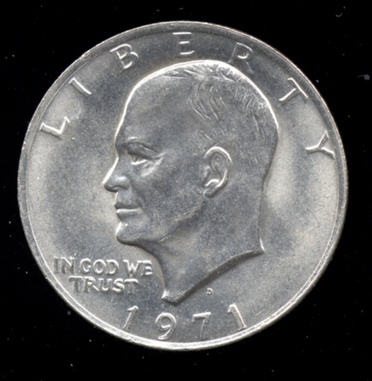 1971-D ... BU  UNC ... Ike Dollar