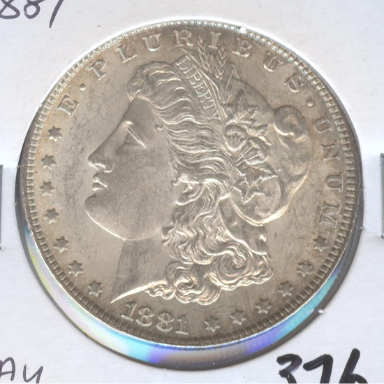 1881 MORGAN SILVER DOLLAR