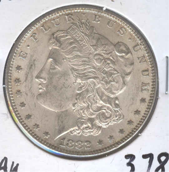 1882 MORGAN SILVER DOLLAR