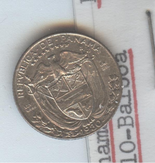 *1930 REPUBLIC OF PANAMA 1/10 BALBOA